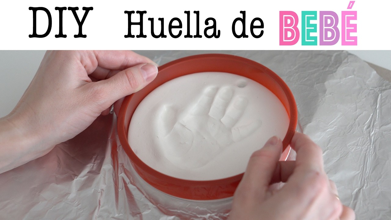 DIY: Huella de bebé | Manualidades