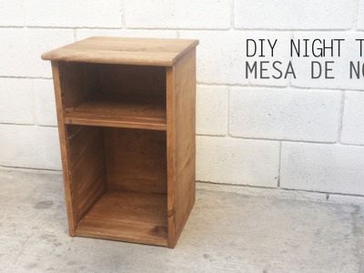 DIY Night Table, Mesa de noche