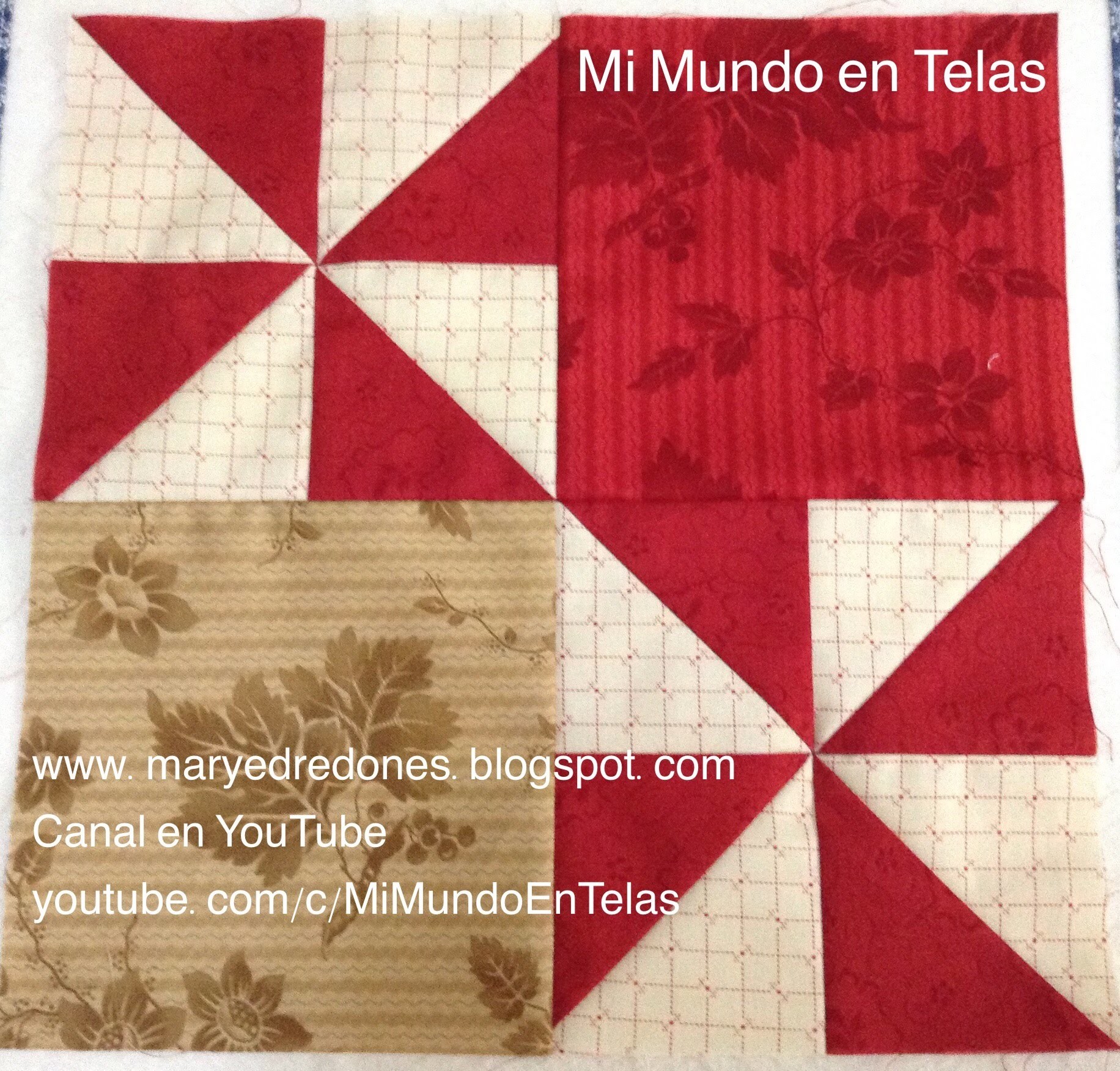 Bloque #10   Doble Pinwheel