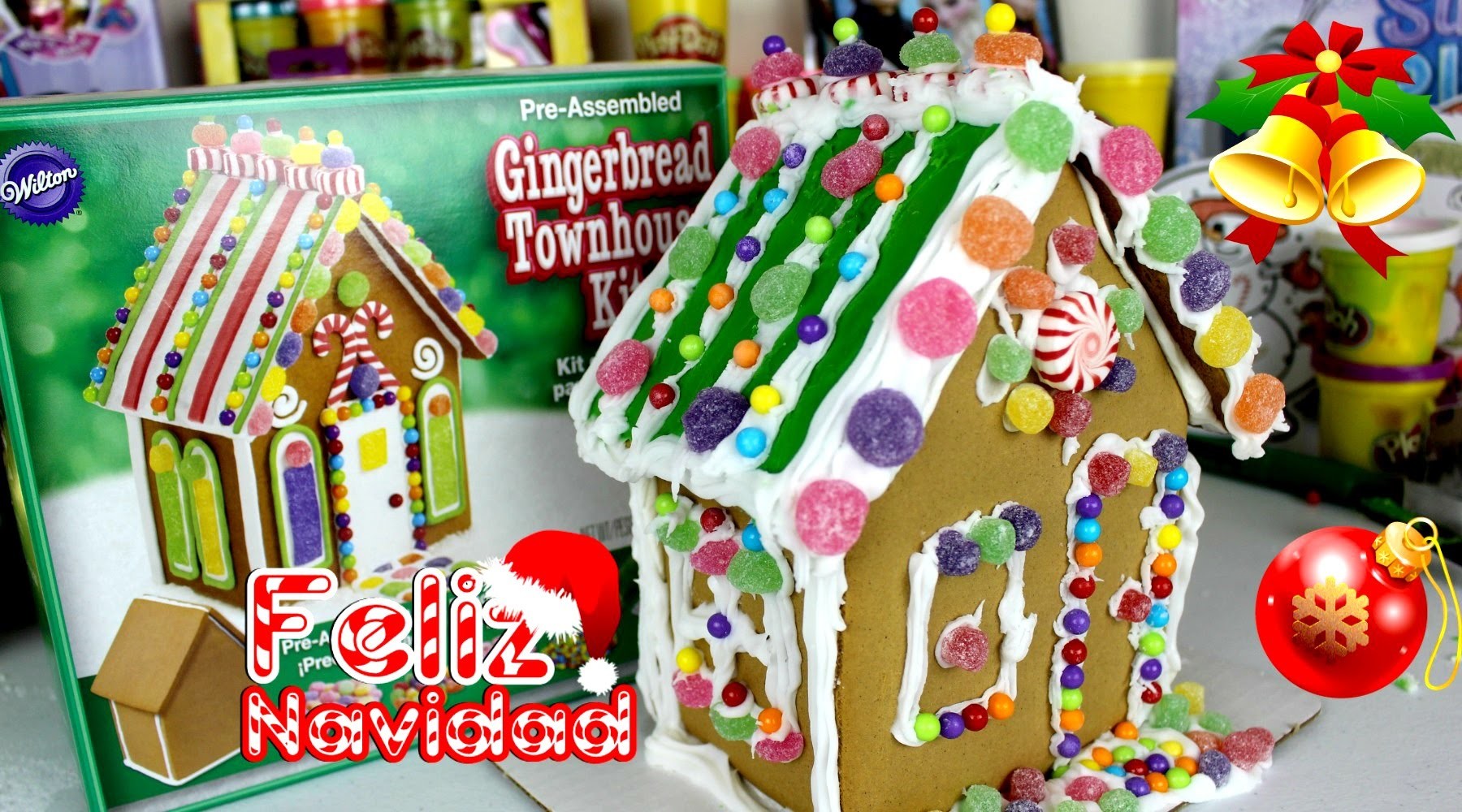 Decoremos la Casita de Jengibre| Casita de Navidad |Gingerbread House