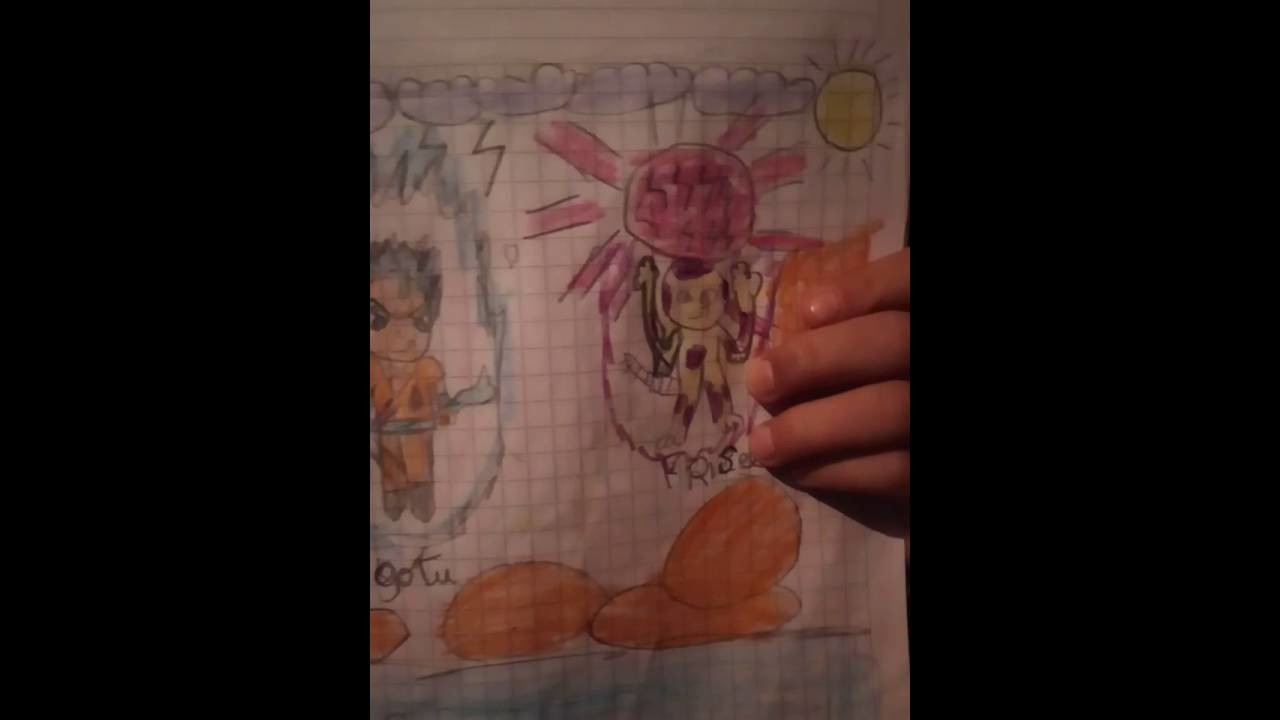 Los dibujos de DRAGON BALL Z de eduardo