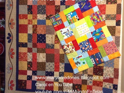 MINI QUILT #2  DESAPARECIENDO 9 PATCH
