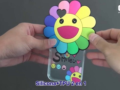 NP-3217 3219 Silicona+PC Funda con Dibujos Animados