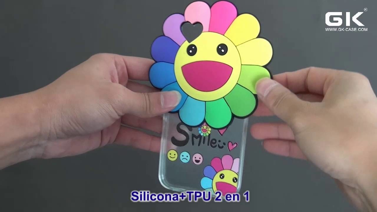 NP-3217 3219 Silicona+PC Funda con Dibujos Animados