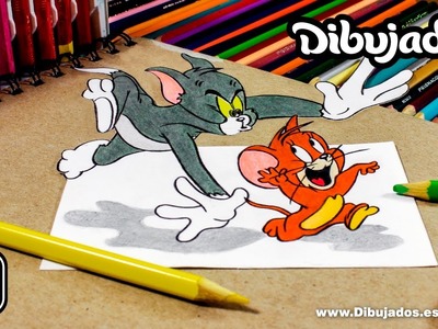 Tom y Jerry - Dibujo 3D - Dibujados
