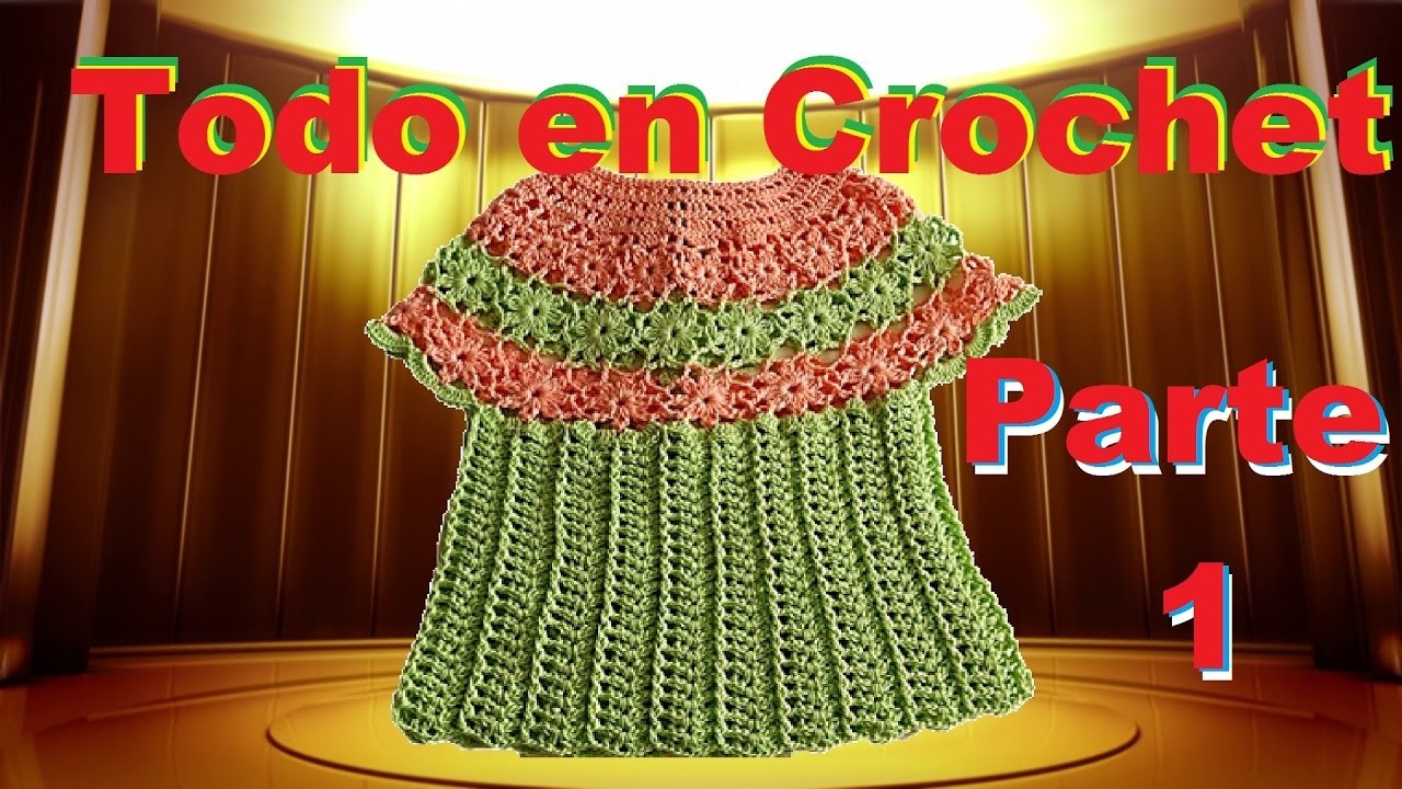 Blusa, Capa primaveral paso a p'aso - Flores en Crochet parte 1 de 2