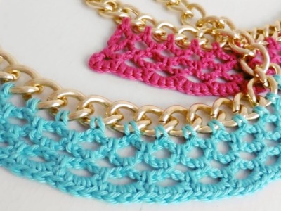 COLLARES DE CROCHET