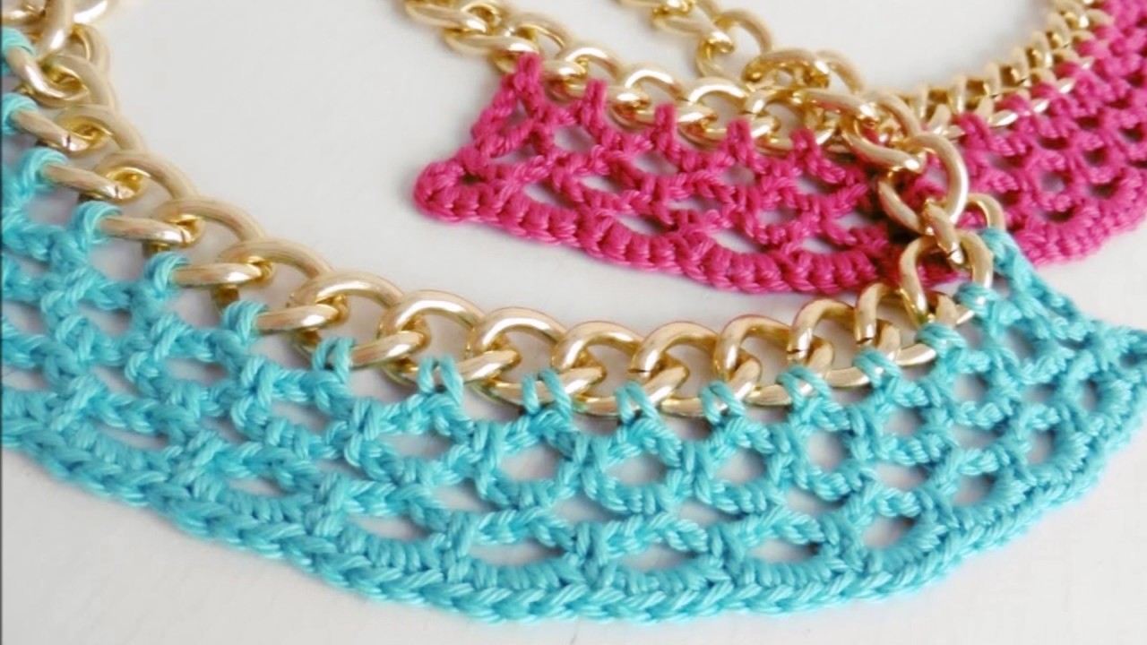 COLLARES DE CROCHET