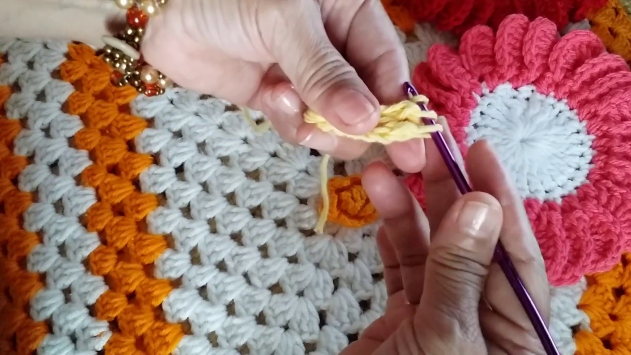 Cómo hacer una flor a crochet