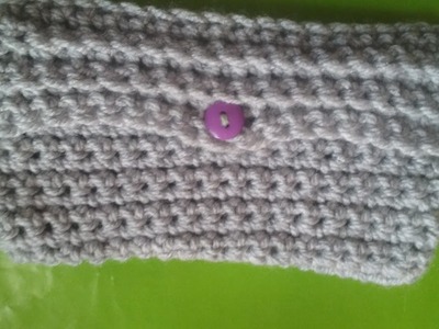 Monedero tejido a crochet