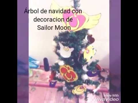 DIY.Árbol de navidad con decoración de Sailor Moon