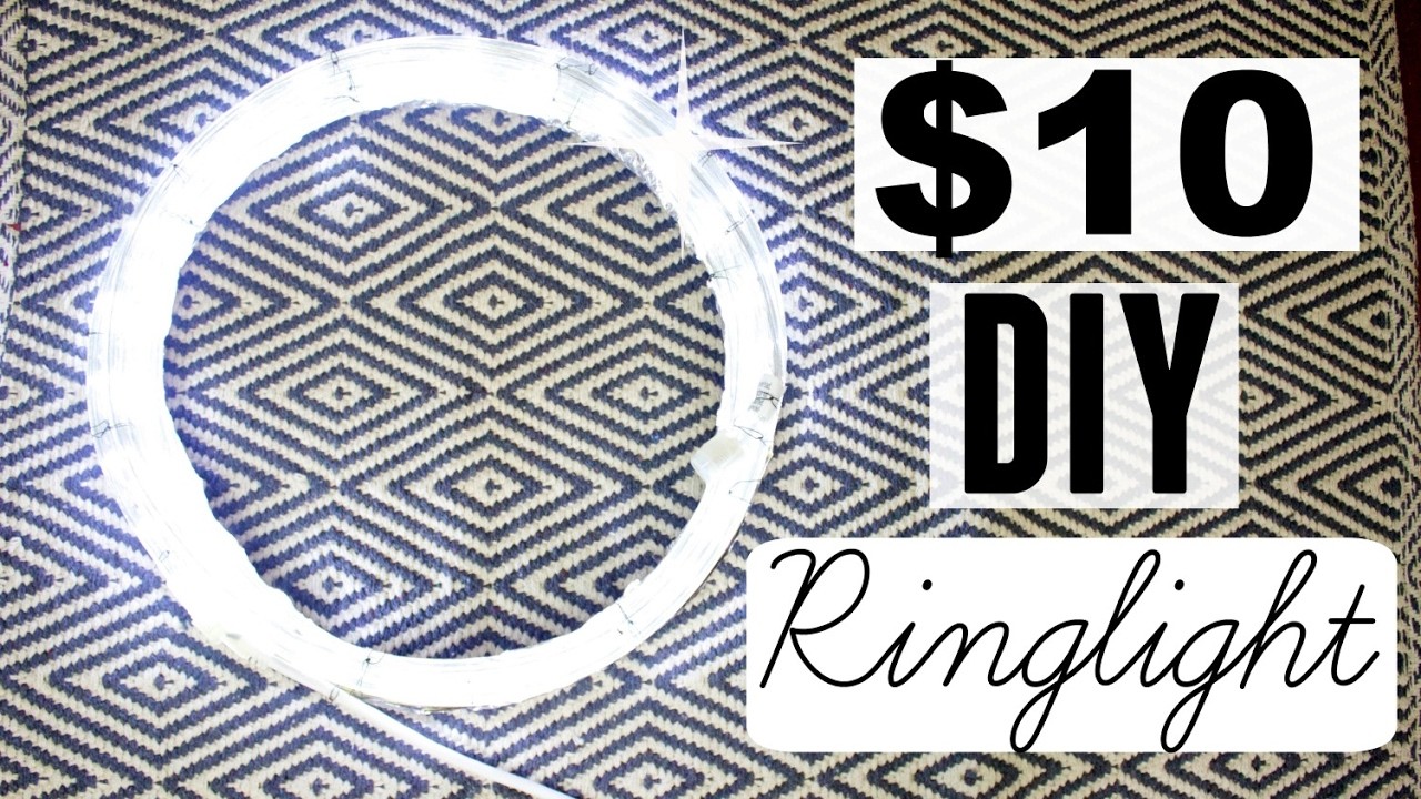 DIY Ring Light for $10