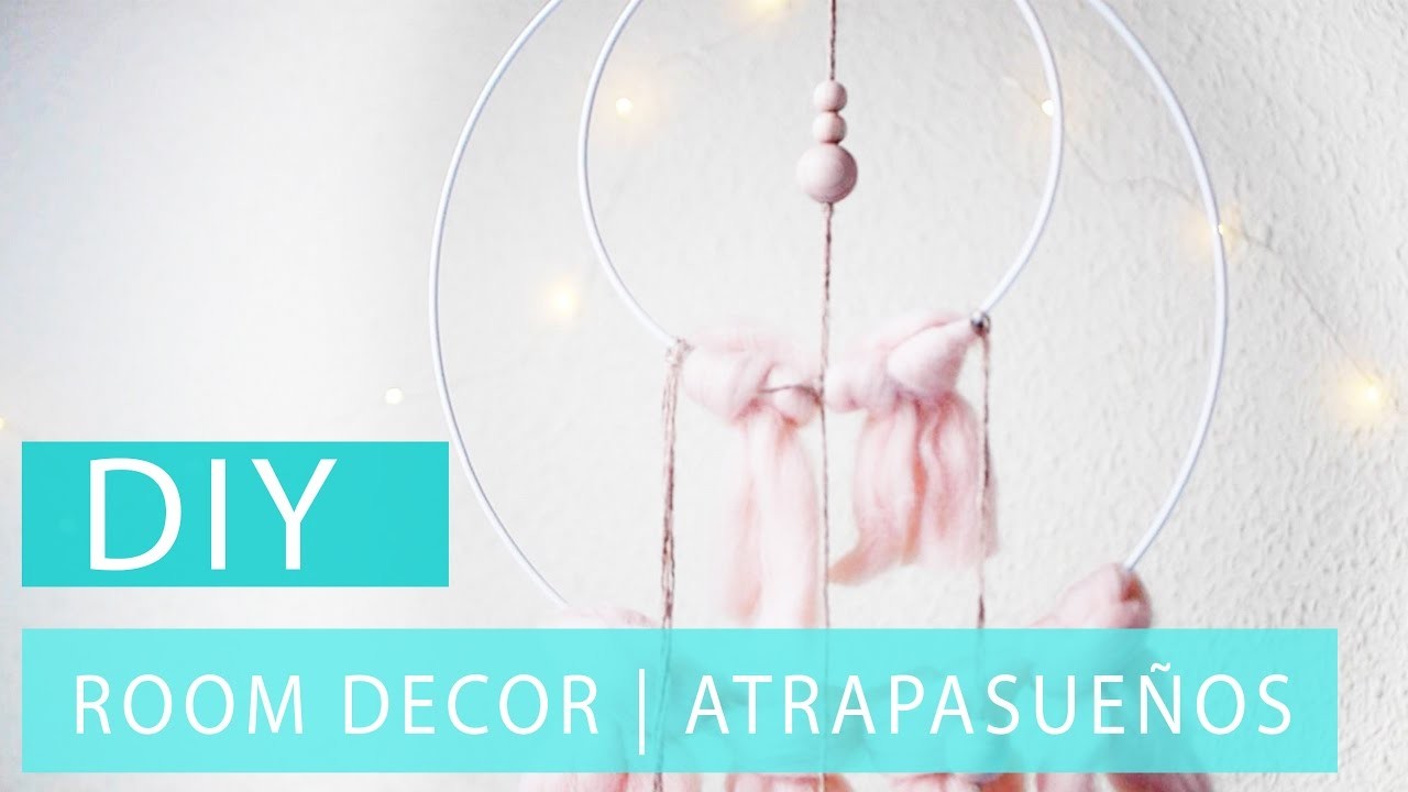 DIY | Room decor 3 atrapasueños. dreamcatchers #diymaniacas - Mi Armario Coqueto Blog
