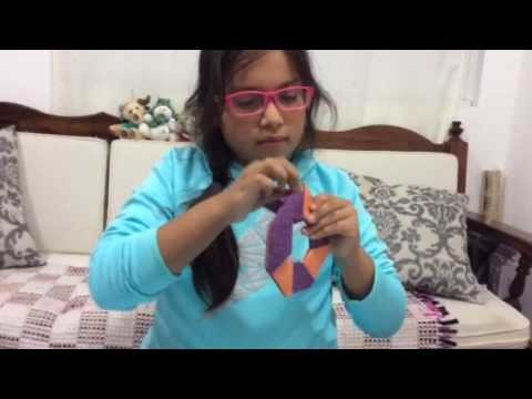 Estrella mágica ninja con cat -Origami para niños #1