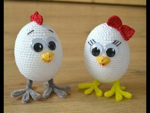 Amigurumi Huevos de Pascua tejidos a crochet Parte 2 de 2