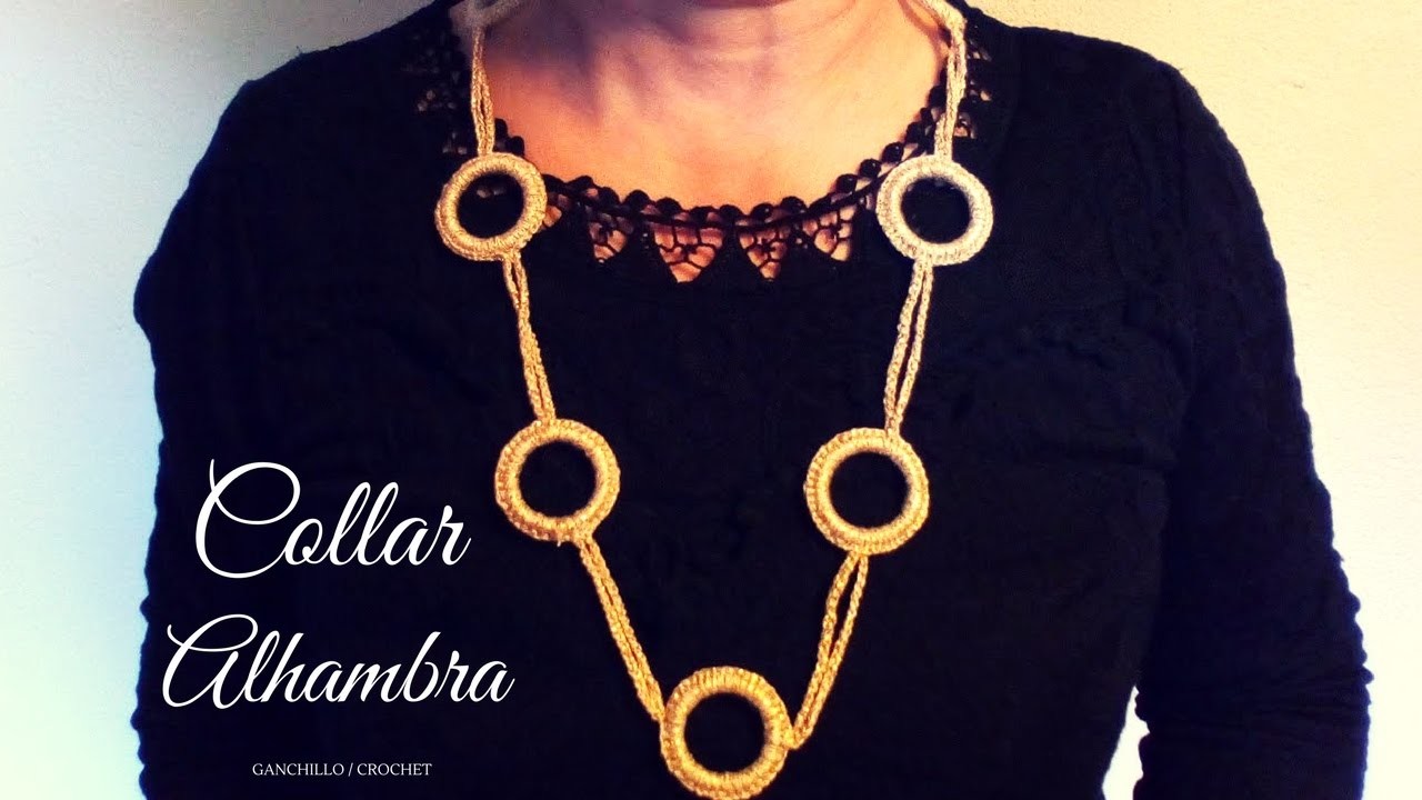 Collar "Alhambra" (ganchillo. crochet)