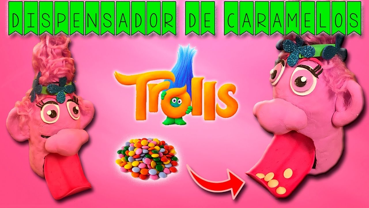 MÁQUINA DISPENSADORA DE DULCES CASERA ???? - DIY TROLLS