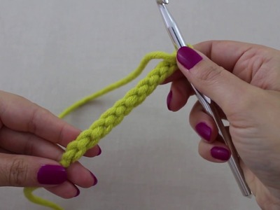 Mis Creaciones de Crochet - Técnica 02: Cadeneta Base, contar las cadenetas