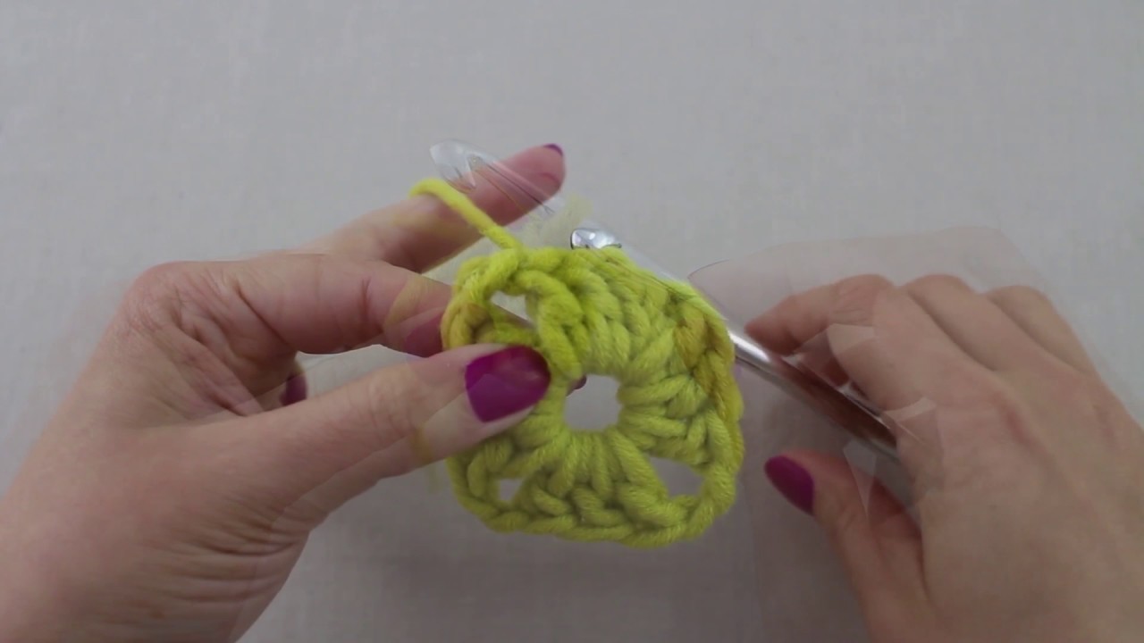 Mis Creaciones de Crochet - Técnica 04: Tejer un punto enano