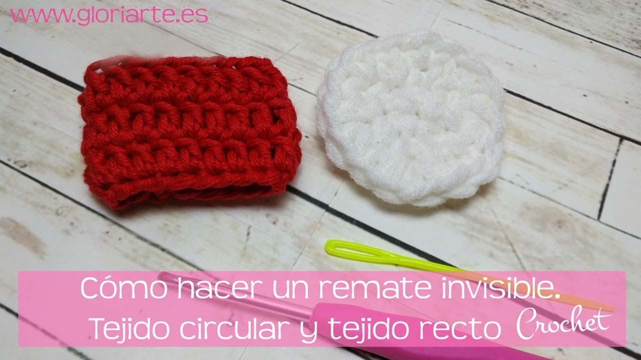 Remate o acabado invisible | crochet | invisible finish