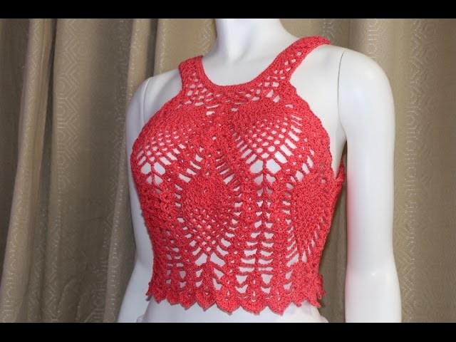 Blusa Crochet paso a paso para Verano