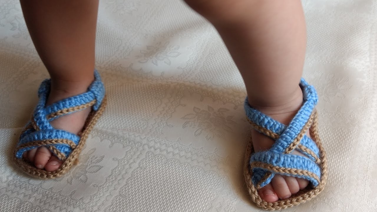 Como hacer hermosas Sandalias en crochet- huaraches - crochet viral