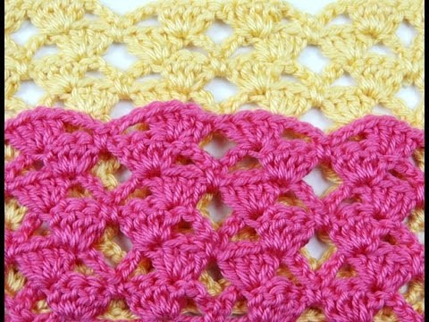 Crochet: Punto Escalera # 7