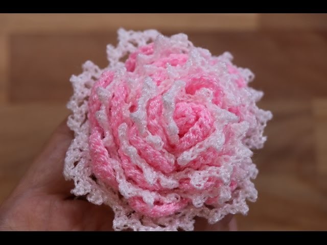 Flor Crochet paso a paso dos Colores