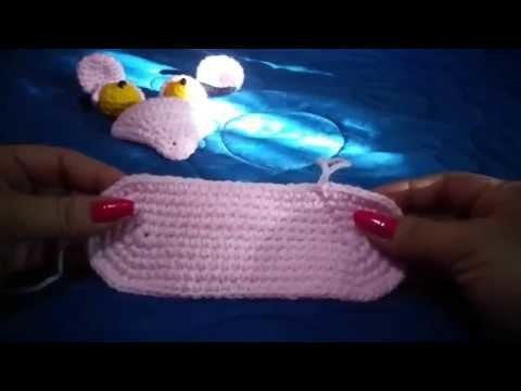 Pantera Rosa al crochet. segunda parte: cabeza