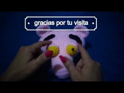 Pantera Rosa al crochet. tercera parte:dedos,manos y brazo