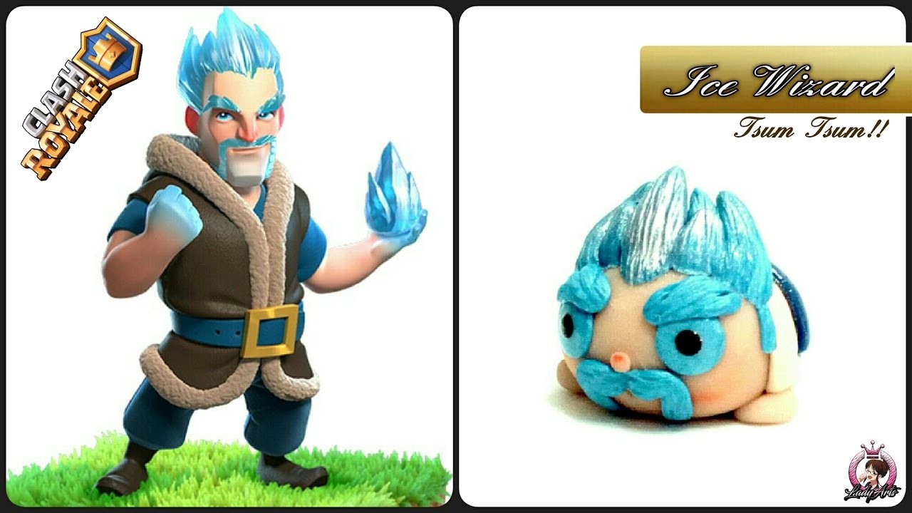 CLASH ROYALE | Ice Wizard | Polymer Clay Tutorial