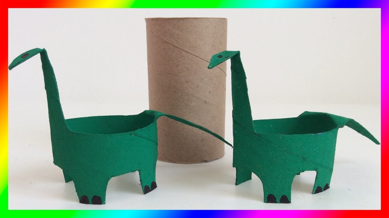 Dinosaurio ????  Figuras de papel???? Dinosaurio de papel ???? Paper figures ????Manualidades de papel