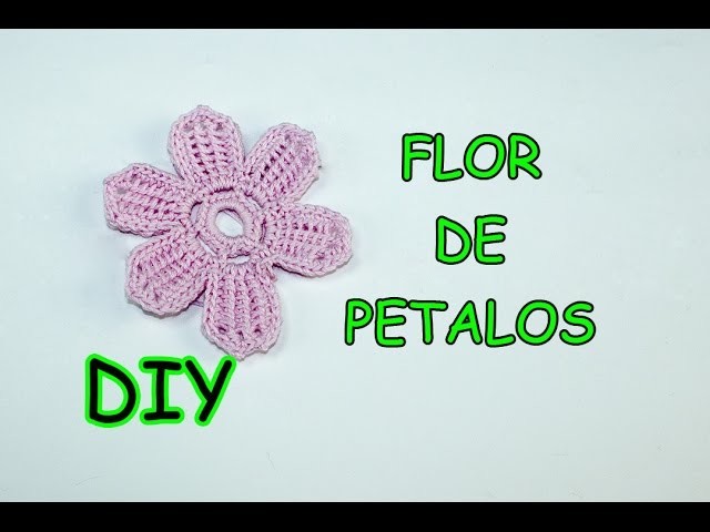 DIY. FLOR DE PETALOS