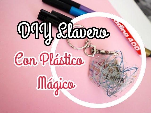 DIY Llavero con PLÁSTICO MÁGICO