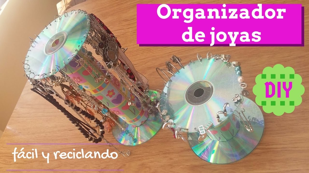 Organizador de joyas Reciclado!! DIY