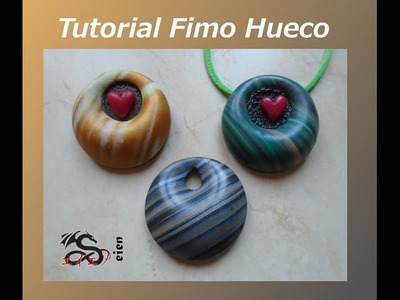 Tutorial Colgante Fácil Fimo Hueco