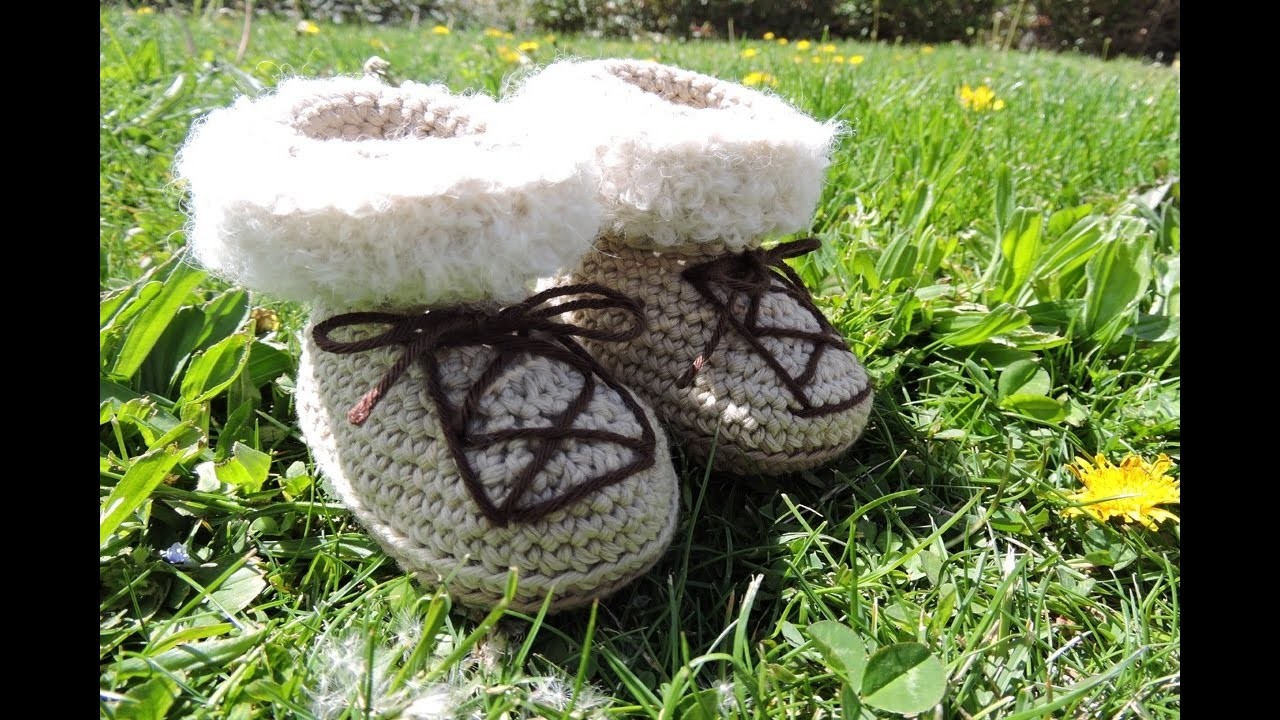 Botitas nuevas de bebé - Crochet Baby Boots