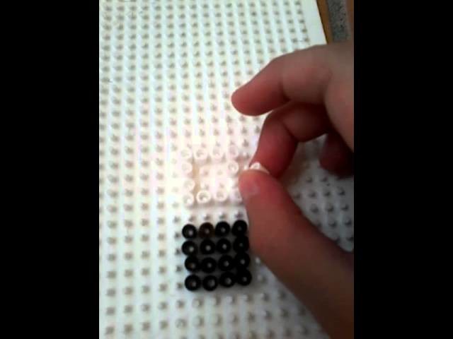 Caramella in 3D con pyssla