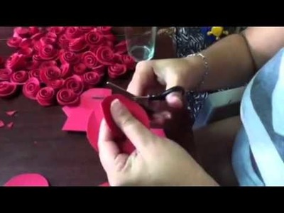 El taller de Lucy. Como hacer Rosas de Fomy. Progama #1