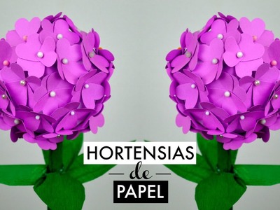 Hortensias de Papel | Espacio Creativo