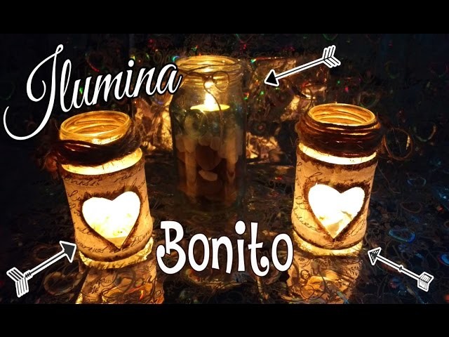 ILUMINA tu casa con FRASCOS