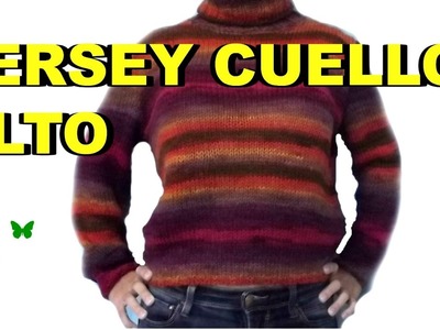 JERSEY CUELLO ALTO:DIY