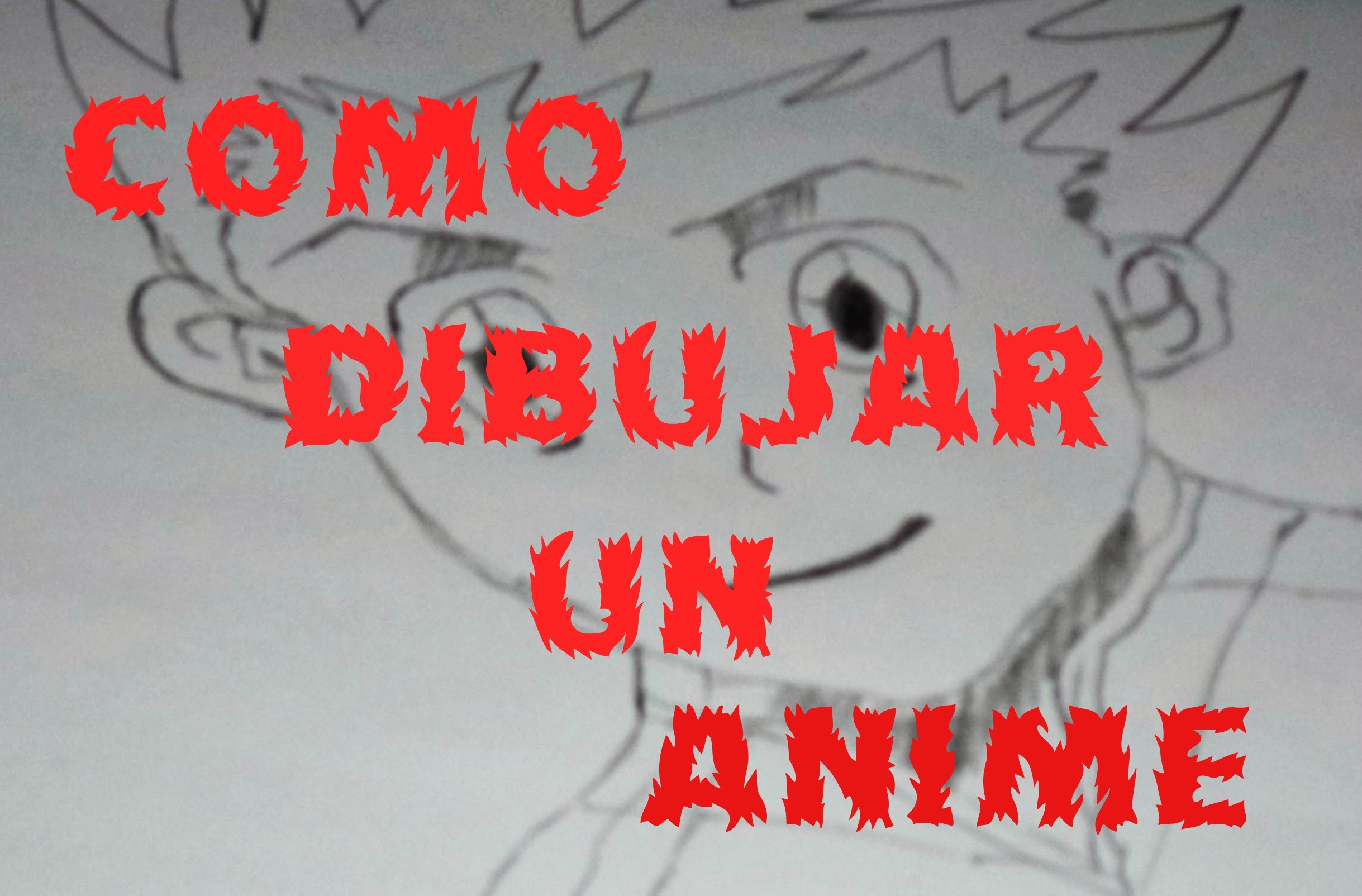 Como dibujar un anime paso a paso