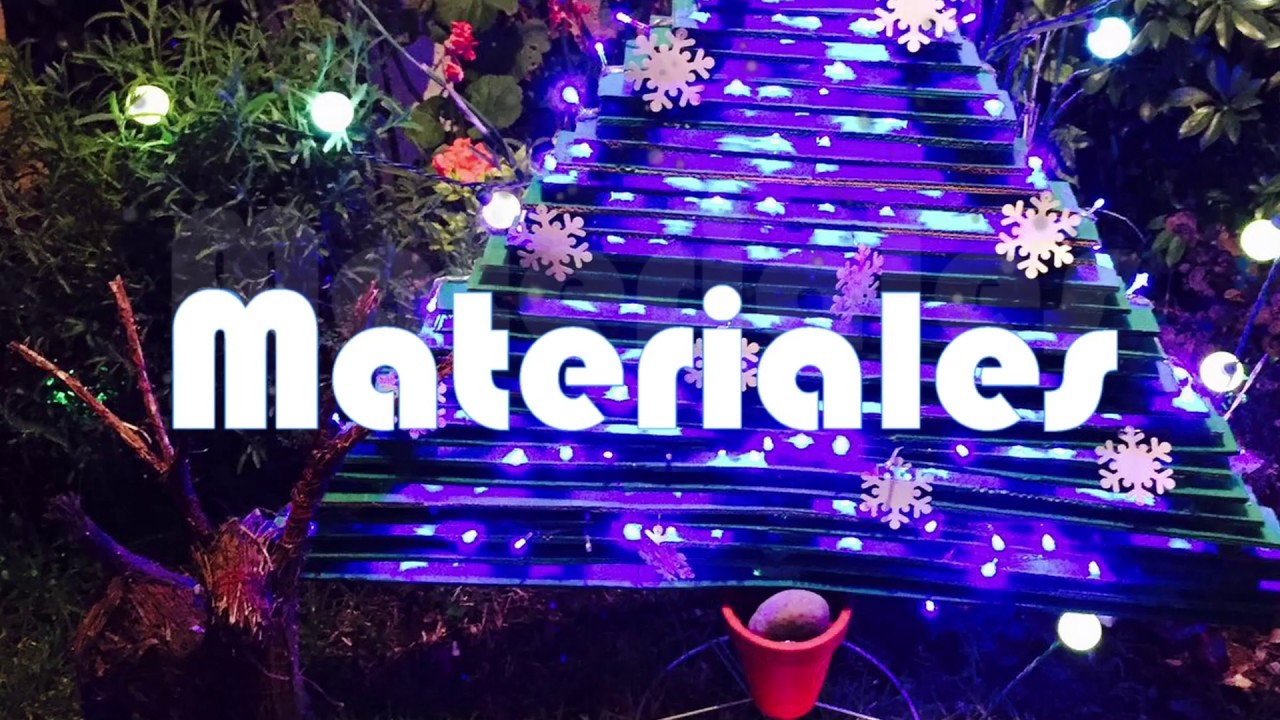 Especial de Navidad! DIY Como hacer un arbol de navidad de cartón reciclado