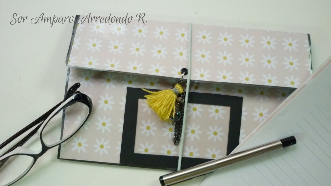 Manualidades: CÓMO hacer CARPETA escolar de REGRESO a CLASES DIY ♥