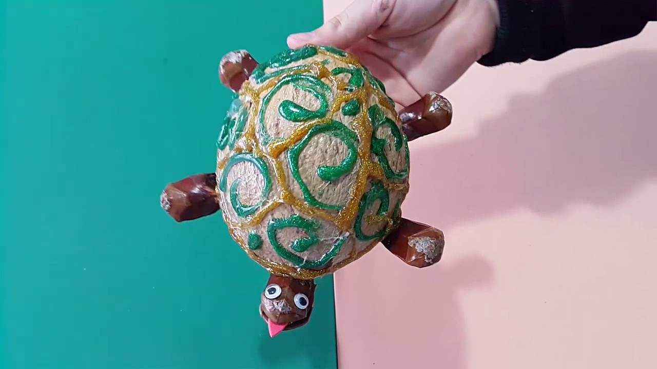 TORTUGA MANUALIDAD * DIY * THE TURTLE.