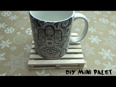 DIY mini palet. DIY small palet