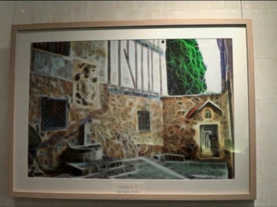 Exposición dibujos de Angel Aguilar Restaurante Trivi 2015