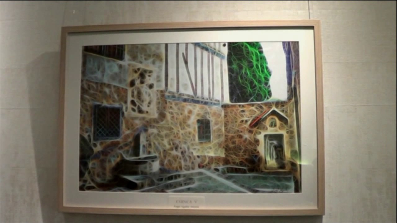 Exposición dibujos de Angel Aguilar Restaurante Trivi 2015