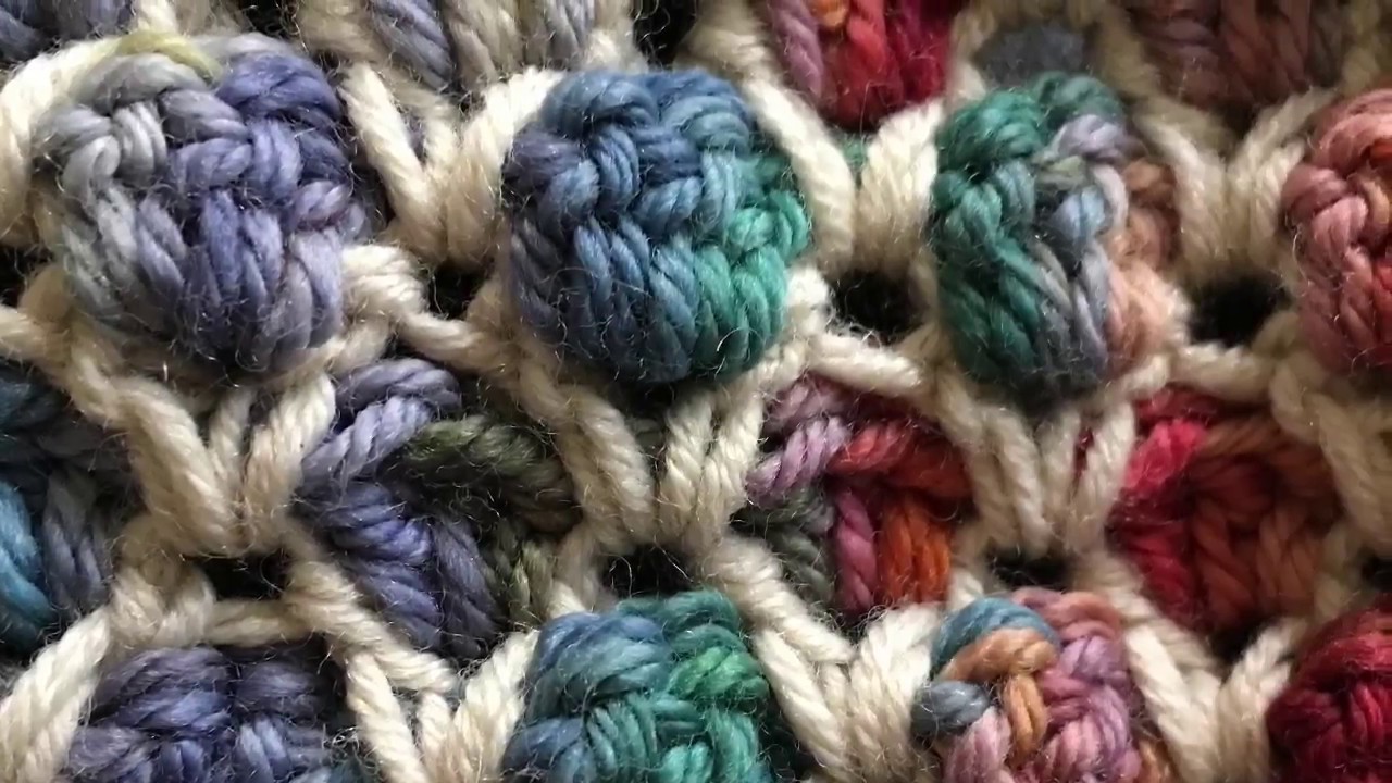 CROCHET: How to Crochet the Moroccan Stitch | Punto Marroquí | La Merceria Crochet